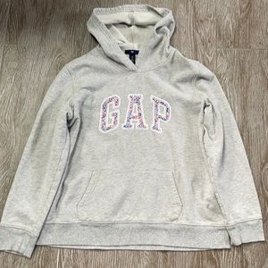 GAP GRAY HOODIE SZ XL